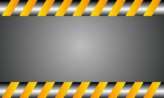 Abstract background with police warning line theme vector