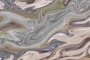 Natural abstract background fluid acrylic art style. Liquid brown and grey texture. photo