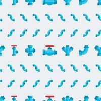 Pipes Seamless Pattern vector