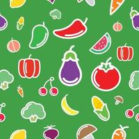 Fruit Seamless Pattern vector