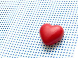 perfect heart closeup photo