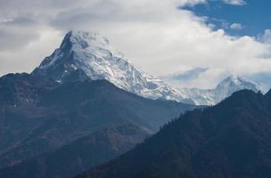 Annapurna south is a Sanskrit name which literally means full of food, but is normally translated as Goddess of the Harvests. photo