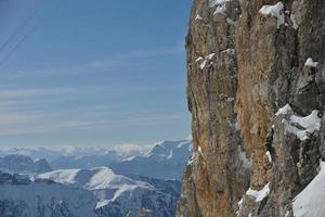 mountain winter nature photo