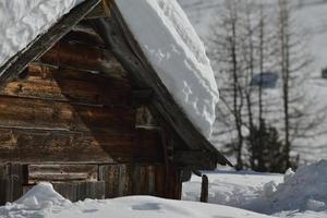 montaña invierno naturaleza foto