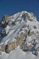 montaña invierno naturaleza foto