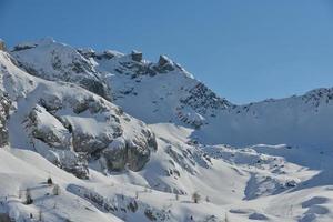 mountain winter nature photo