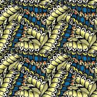 Seamless pattern with wings butterflies machaon.Colorful illustration. Perfectly suitable for the design of fabrics, textiles. photo