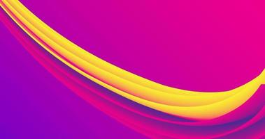 Abstract background design using diagonal 3d effect wave pattern, in purple and yellow colors photo
