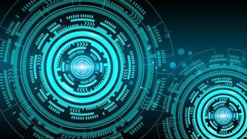 abstract design using artificial intelligence theme with circle pattern with different size pattern photo