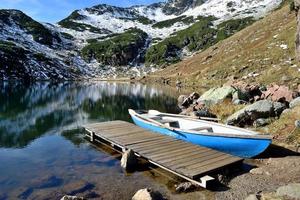 lago wildsee en tirol foto