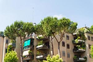 Rome, Italy. Typical architectural details of the old city photo