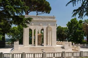 Ossuary of the fallen during the defence of Rome , Italy photo