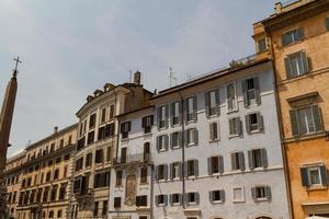 Rome, Italy. Typical architectural details of the old city photo