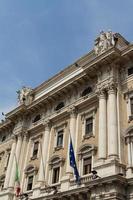 Roma, Italia. detalles arquitectónicos típicos de la ciudad vieja foto