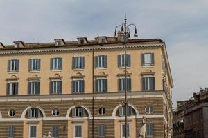 Rome, Italy. Typical architectural details of the old city photo