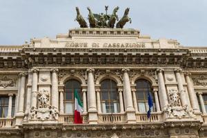 Roma, Italia. detalles arquitectónicos típicos de la ciudad vieja foto