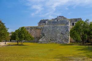 Worship Mayan churches Elaborate structures for worship to the god of the rain Chaac, monastery complex, Chichen Itza, Yucatan, Mexico, Maya civilization photo