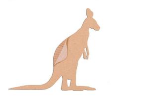 kangaroo shape paper box photo