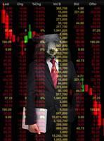 bear market, stock investment concept photo