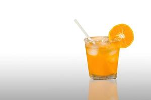 fresh orange juice isolated on background,clipping path photo