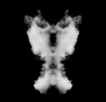 Cloud isolated on black background,Textured Smoke,Brush clouds,Abstract black photo