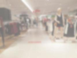 shopping mall  blur background photo