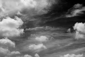 Textured cloud,Abstract white,isolated on black background photo