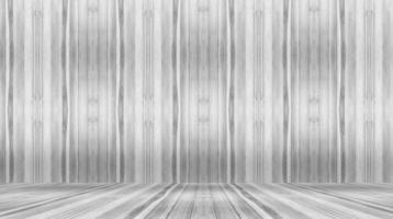 gray wall and floor, wooden room, Abstract background photo