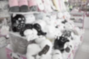 dolls on sale for tourists blur background of Illustration,Abstract Blurred photo