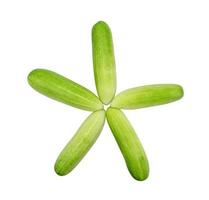 cucumber isolated on white background,clipping path photo