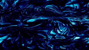 Blue gradient mixed print abstract liquify background, wallpaper, and texture marble texture with liquid oil paint design. photo