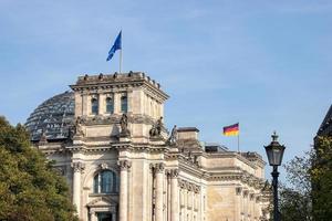 Berlín, Alemania, 2014. El Reichstag en Berlín. foto