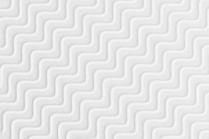 Abstract wavy pattern white line, paper card, metal cutting, engraving, carving, framework, 3d rendering photo
