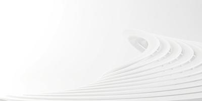 Light shine on white lines. White wave texture soft wallpaper. An element for design. Purity 3d rendering image. photo