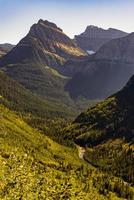 Scenic View of Glacier National Park photo