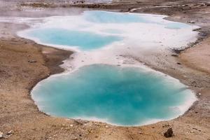 Norris Geyser Basin in Yellowstone National Park photo