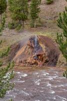Chocolate Pot in Yellowstone National Park photo