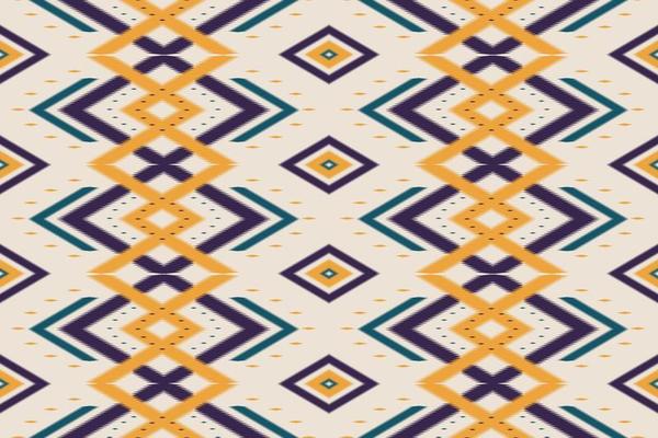Ikat seamless pattern traditional. Abstract ethnic pattern art. American, Mexican style. Design for background, wallpaper, vector illustration, fabric, clothing, carpet, textile, batik, embroidery.