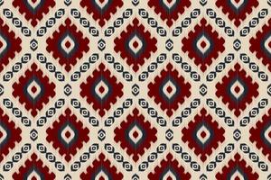 étnico oriental ikat de patrones sin fisuras tradicional. tela estilo indio. diseño para fondo, papel pintado, ilustración vectorial, tela, ropa, moqueta, textil, batik, bordado. vector