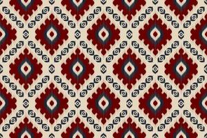 Ethnic oriental ikat seamless pattern traditional. Fabric Indian style. Design for background, wallpaper, vector illustration, fabric, clothing, carpet, textile, batik, embroidery.