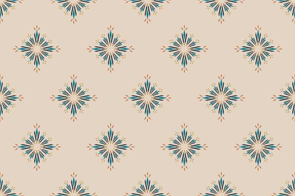 Abstract mandala flower background. Geometric ethnic seamless pattern traditional. Design for wallpaper, vector illustration, fabric, clothing, carpet, textile, batik, embroidery.