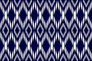 étnico oriental ikat de patrones sin fisuras tradicional. diseño para fondo, papel pintado, ilustración vectorial, tela, ropa, moqueta, textil, batik, bordado. vector