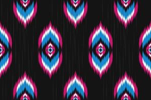 Ethnic oriental ikat seamless pattern traditional. Fabric Indian style. Design for background, wallpaper, vector illustration, fabric, clothing, carpet, textile, batik, embroidery.