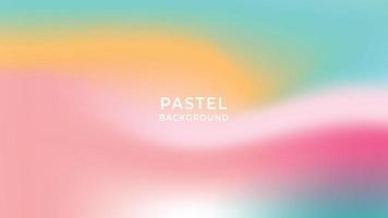 Abstract colorful  pastel gradient background mesh effect vector