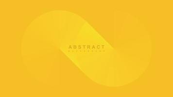 Abstract yellow tone background with diagonal papercut lines vector