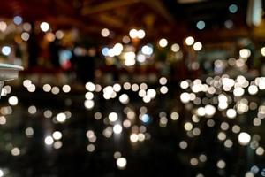 White bokeh background of Christmas lights and New year photo