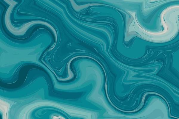 Abstract colorful marble fluid metalic liquid background design.