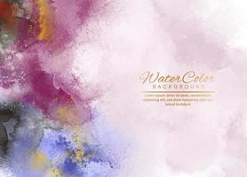 abstract watercolor textured background. Design for your date, postcard, banner, logo. vector