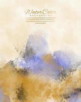 abstract watercolor textured background. Design for your date, postcard, banner, logo. vector