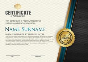 certificate template with luxury pattern,diploma,Vector illustration vector